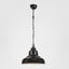 Brasserie Overhead Ceiling Pendant Small Black