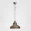 Brasserie Overhead Ceiling Pendant Small Rust