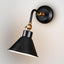 Nevada Wall Lamp in Black - House of Isabella AU