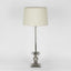 Caribbean Pineapple Table Lamp Base Antique Silver- Base Only