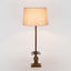 Caribbean Pineapple Table Lamp Base Brown- Base Only