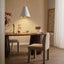Conrad Hanging Lamp White Silver