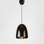 Dolce Beaten Ceiling Pendant Charcoal