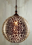 Moroccan Ball Ceiling Pendant Small Silver