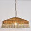 Arignon Raffia Peper and Cotton Ceiling Pendant large