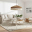 Arignon Raffia Peper and Cotton Ceiling Pendant large