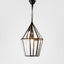 Belmont Glass Ceiling Pendant Black