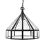 Hagman glass hanging lamp w/ bronze ant - House of Isabella AU