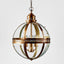 Saxon Ceiling Pendant Large Antique Brass