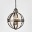 Saxon Ceiling Pendant Medium Shiny Nickel