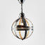 Saxon Ceiling Pendant Small Shiny Nickel