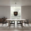 Saba Rattan Ceiling Pendant Black