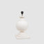 Coach Table Lamp Base White- Base Only