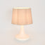 Soren Table Lamp & Linen Shade White