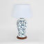 Ashleigh Ceramic Table Lamp Base Blue and White- Base Only