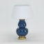 Matisse - Midnight Blue - Glazed Ceramic and Metal Vase Table Lamp Base Only