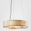 White Moon Ceiling Pendant Brass