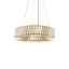 White Moon Ceiling Pendant Brass