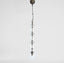 Molten Clear Glass Beads Ceiling Pendant