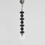 Ribbed black Thread Ceiling Pendant