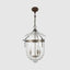 Belljar 14" In Brass Metal W/ Leaf Cut - House of Isabella AU