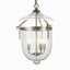 Belljar 14" In Brass Metal W/ Leaf Cut - House of Isabella AU
