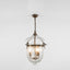Bell Jar Ceiling Pendant Small Brass