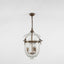 Bell Jar Ceiling Pendant Small Brass