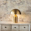 Jacaranda table lamp in brass - House of Isabella AU