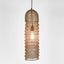 Monash Wire Mesh Ceiling Pendant Brass