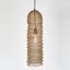 Monash Wire Mesh Ceiling Pendant Brass