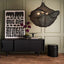 California Hanging Lamp Antique Brass