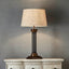 Hudson Table Table Lamp Base Bronze- Base Only