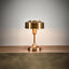 Bankstown Small - Antique Brass - Small Brass Art Deco Table Lamp - House of Isabella AU