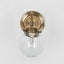 Beacon Outdoor Wall Light Antique Brass