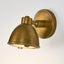 Panama Bathroom Wall light Antique Brass