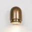 Sea Rock Outdoor Wall Light Antique Brass