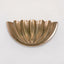 Half Moon Shell Shade Wall Light