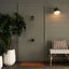 Carrington Outdoor Wall Light Antique Brass