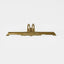 Bankers Wall Light Antique Brass