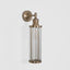 York Outdoor Wall Light Antique Brass