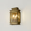 Regent Outdoor Wall Ligh Antqiue Brass