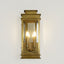Regal Outdoor Wall Light Antique Brass