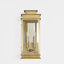 Regal Outdoor Wall Light Antique Brass