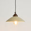 Newport Ceramic Dish Ceiling Pendant Medium White