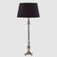 Canterbury Table Lamp Base Antique Silver- Base Only