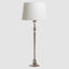 Chelsea Table Lamp Base Antique Silver- Base Only