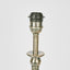 Chelsea Table Lamp Base Antique Silver- Base Only