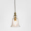 Tivoli Glass Overhead Lamp Small in Brass