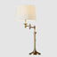 Macleay Swing Arm Table Lamp Base Antique Brass- Base Only